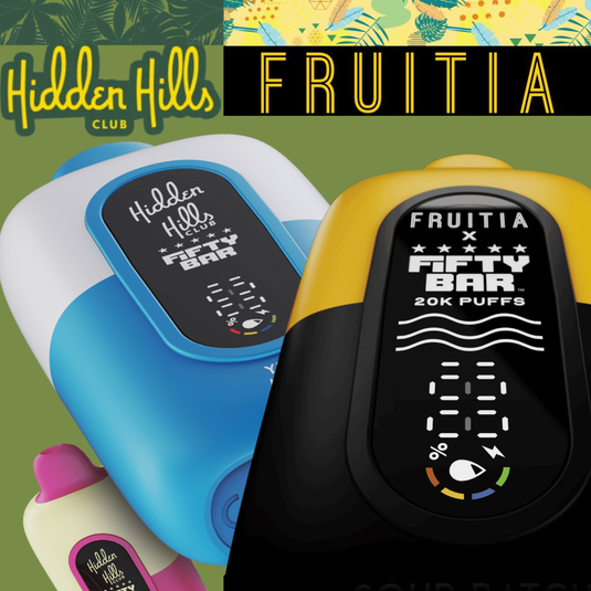Fifty Bars Collaborations – The U.S. Vape Powerhouse Behind Fruitia & Hidden Hills